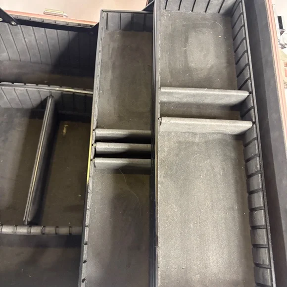 Sephora Professional Pink Metro Travel Train Hard Case Cosmetic Organizer W/KEY - Picture 14 of 16